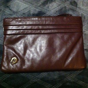 Etienne Aigner vintage large clutch